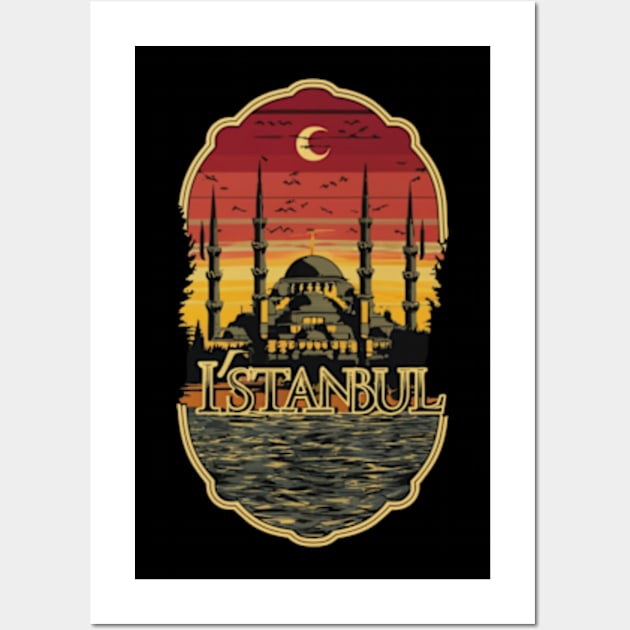 Istanbul Wall Art by TshirtMA